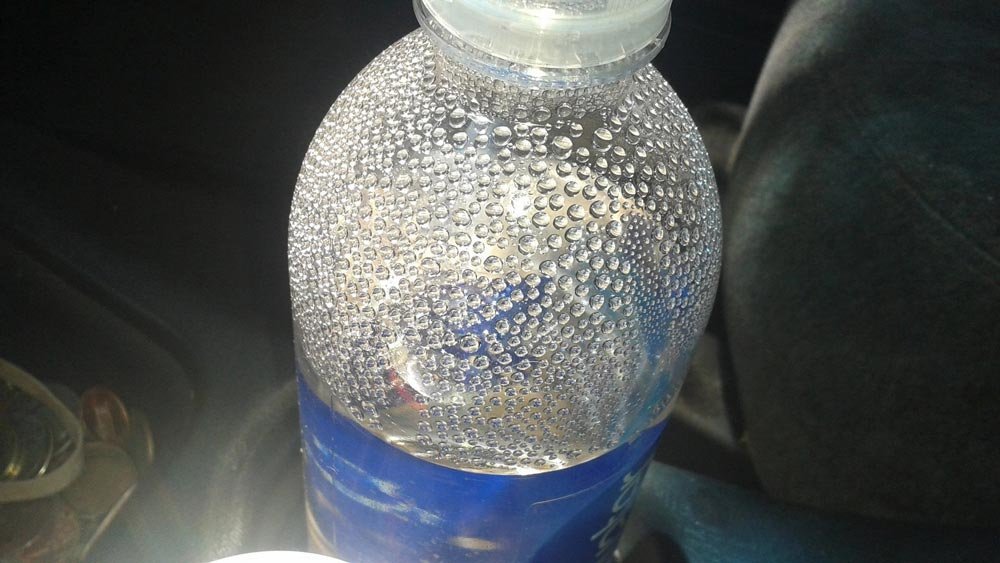 Why Does Water Bottle Has Bubbles In It? has bacteria?