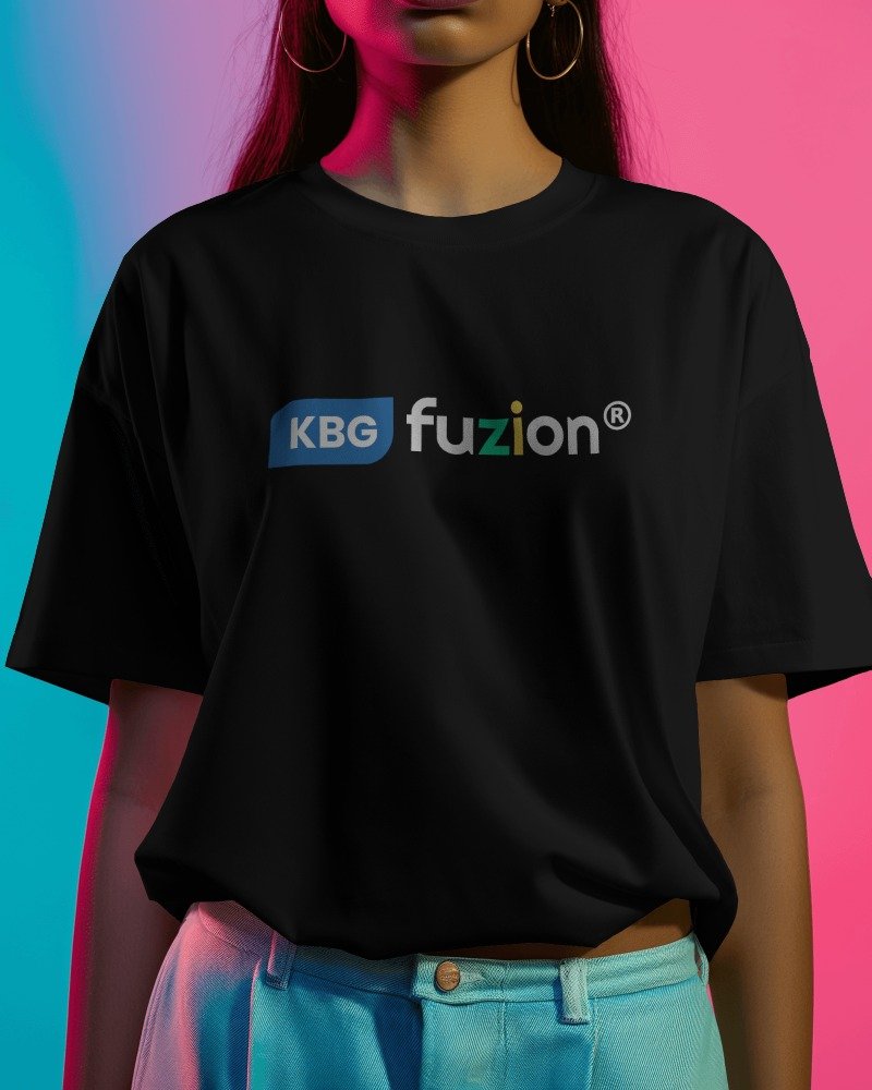 closeup tshirt mockup of woman model with vibrant background 0344 1